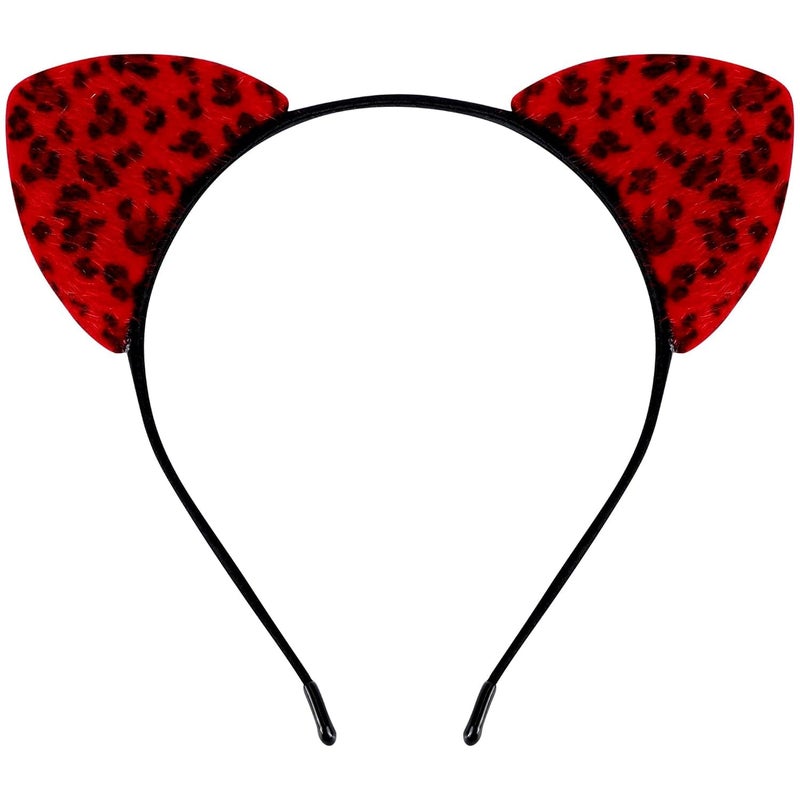 HIWIND Store Leopard Ears Cat Ears Headband Cheetah Ears Headband - Image 1